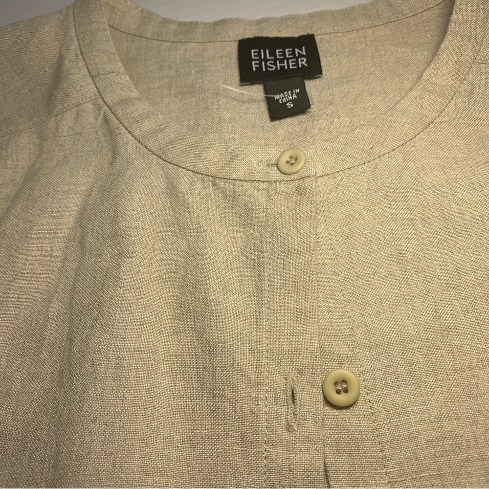 Eileen Fisher Ivory Linen Women’s Suit Size Small - Picture 10 of 15
